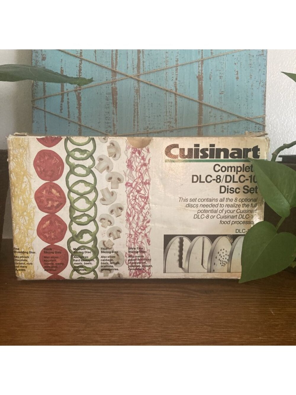 Cuisinart DLC-870 Complete Disc Set 8 Blades DLC-8 DLC-10 Food Processor